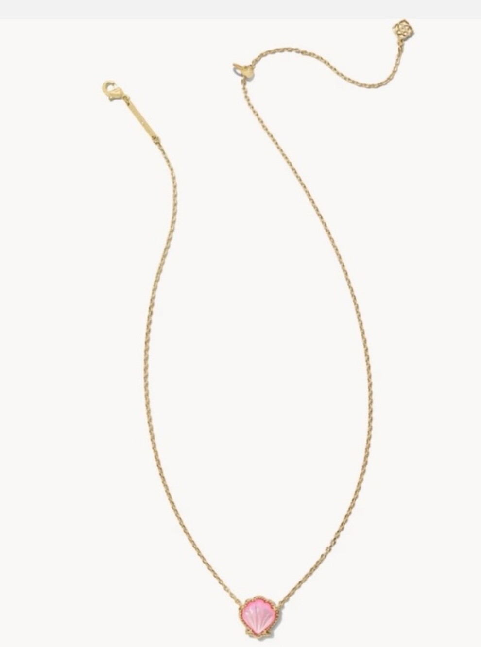 KENDRA SCOTT BRYNNE SHELL PENDANT NECKLACE New - Picture 2 of 4